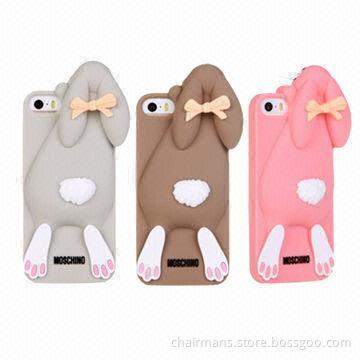 Silicone Cases for iPhone 4/4S/5/5S, Various Colors Available